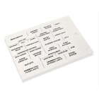 Cembre - Repère pour composants modulaires de type MG-17.5-SB 15 x 430 mm jaune