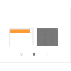 Cembre - Etiquette adhésive MG-SIGNS-PY rectangle 80x100 mm blanche et orange