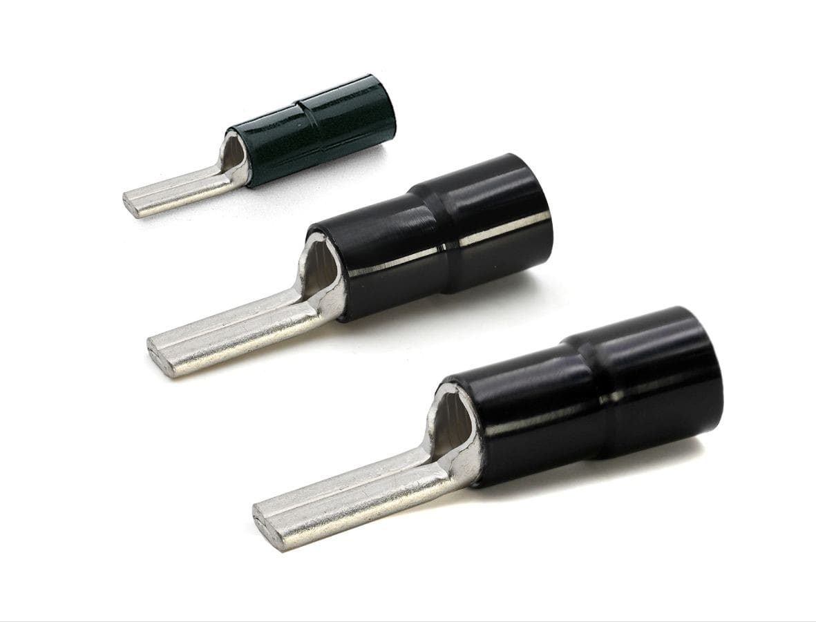 Cembre - Embout tubulaire préisolé noir 16 mm² à Longueur 12 mm