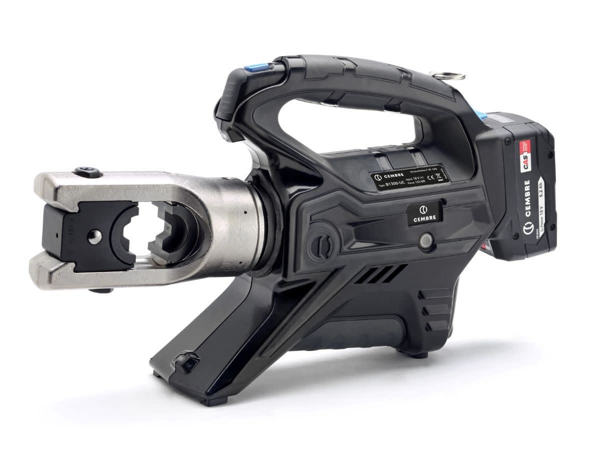 Cembre - Sertisseuse sur batterie 130 kN avec coffret, chargeur et 2 batteries