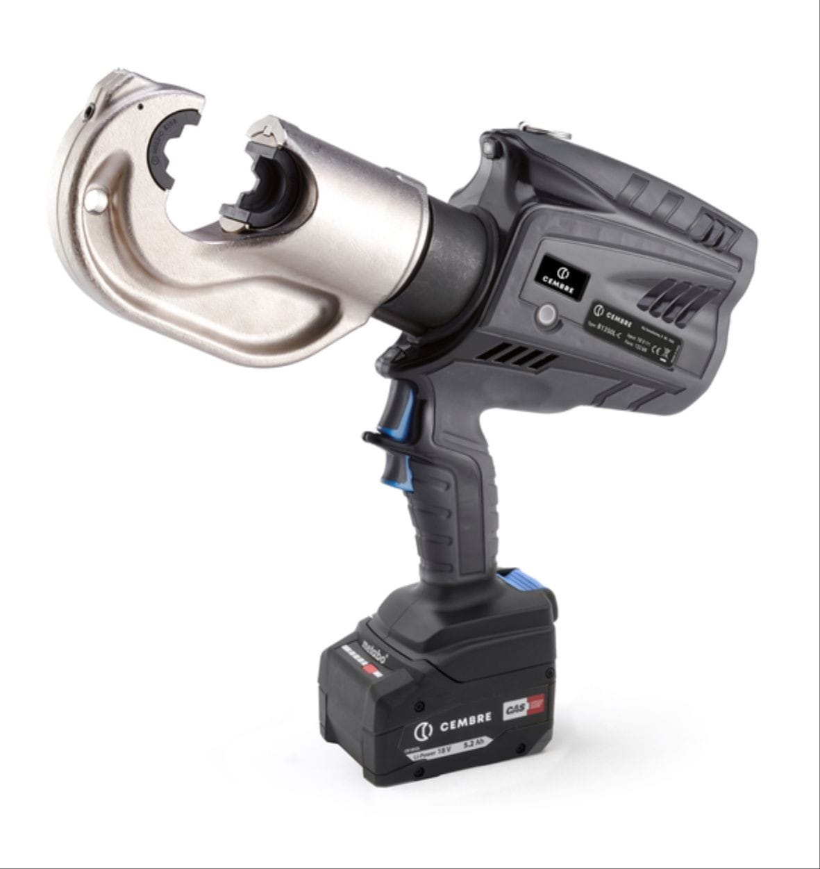 Cembre - Sertisseuse sur batterie 130 kN avec coffret, chargeur et 2 batteries