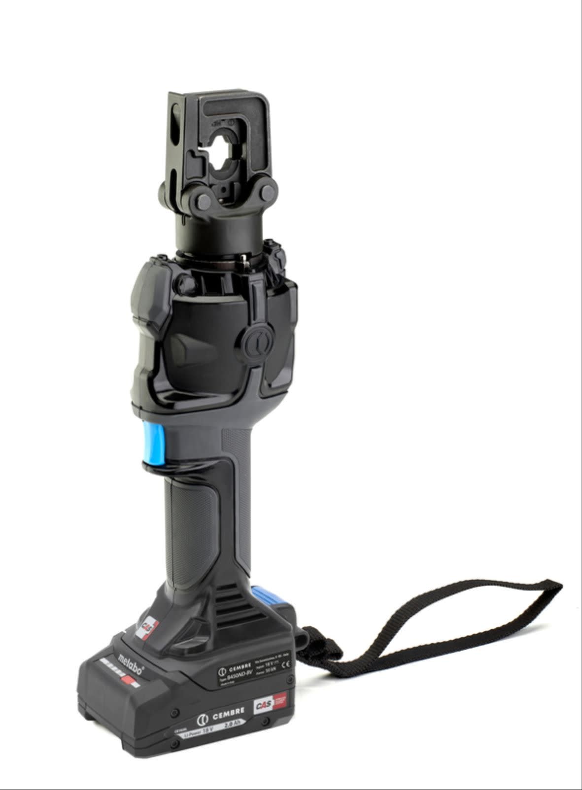 Cembre - Outil de sertissage sur batterie avec coffret, chargeur et 1 batterie 50 kN