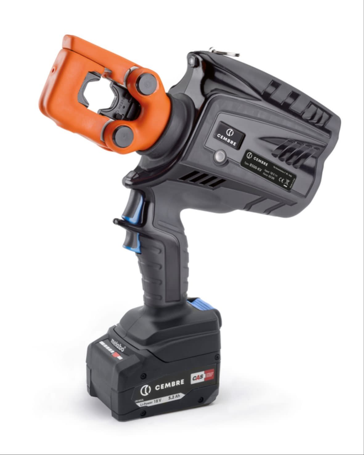 Cembre - Outil de sertissage sur batterie avec coffret, chargeur et 2 batteries 62 kN