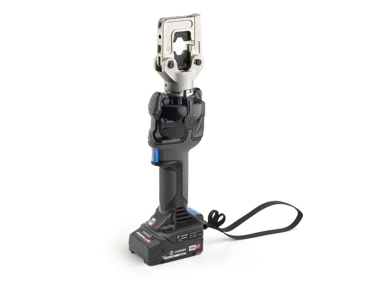 Cembre - Outil de sertissage sur batterie avec coffret, chargeur et 2 batteries 60 kN