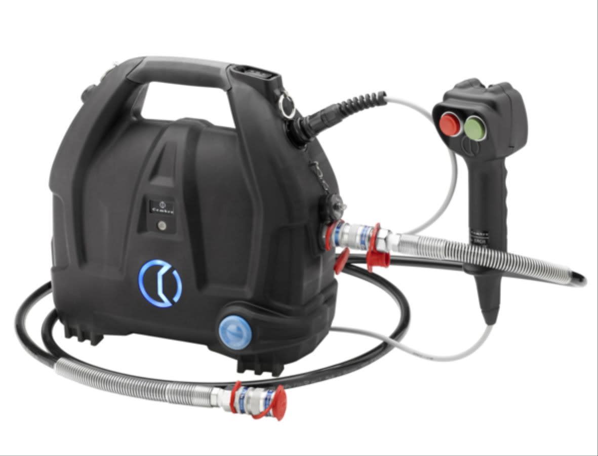 Cembre - Groupe hydroélectrique 700 bar sur batterie 36V