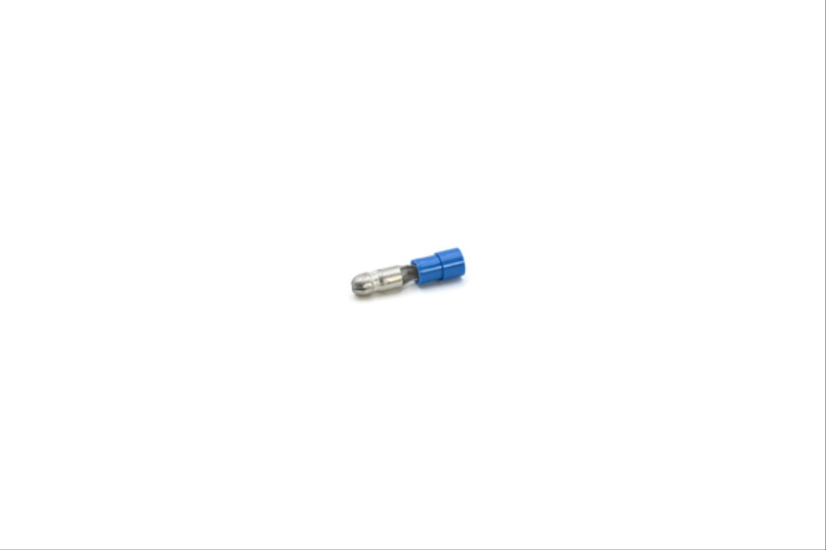 Cembre - Clip mâle rond bleu (1,5 à 2,5 mm²) - Diam. 5 mm