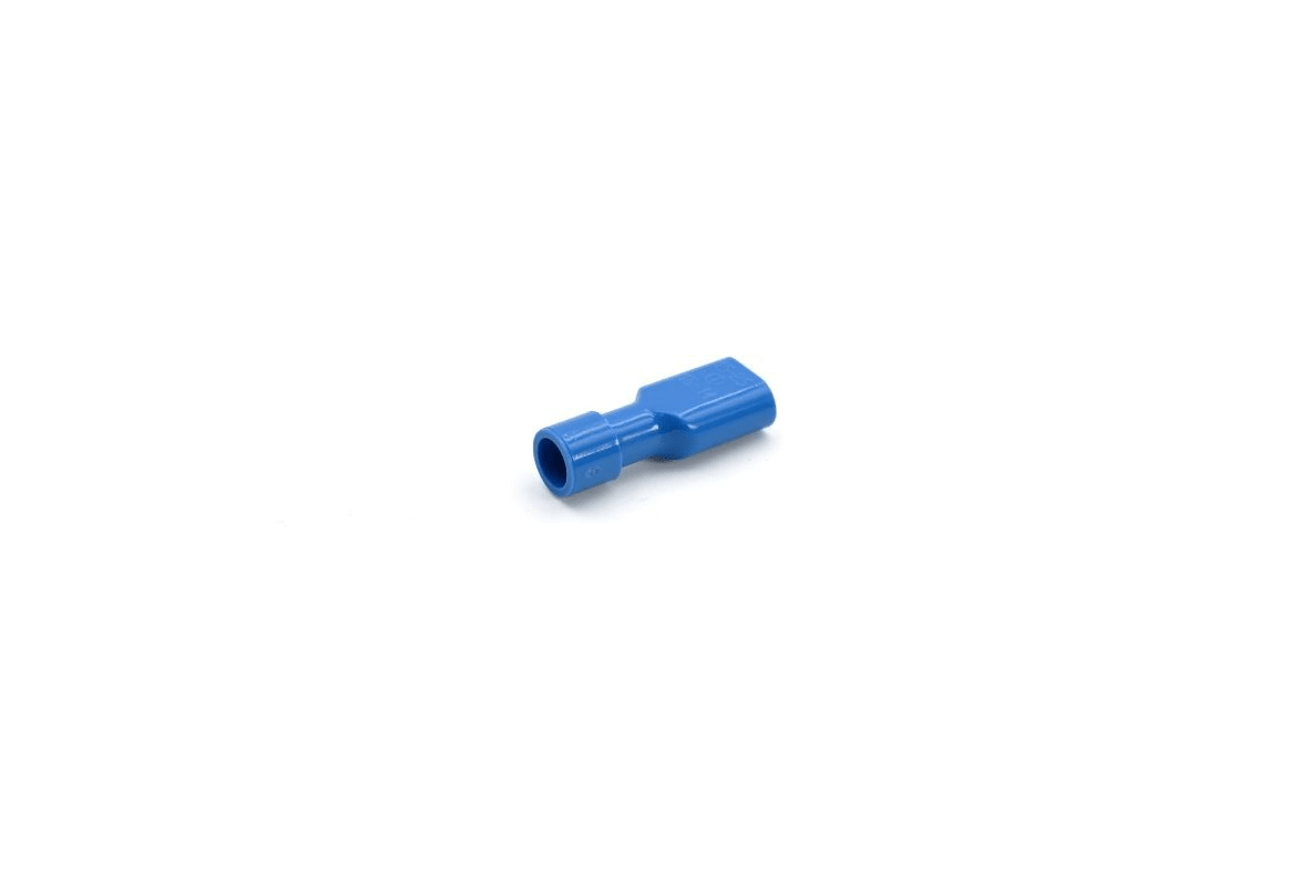 Cembre - Clip complètement isolé femelle bleu (1,5 à 2,5 mm²) - 6,3 x 0,8 mm