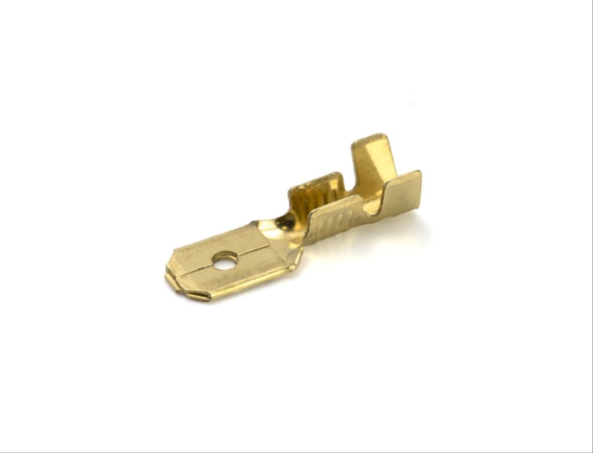 Cembre - Clip mâle non-isolé (1 à 2,5 mm²) - 6,3 X 0,8 mm