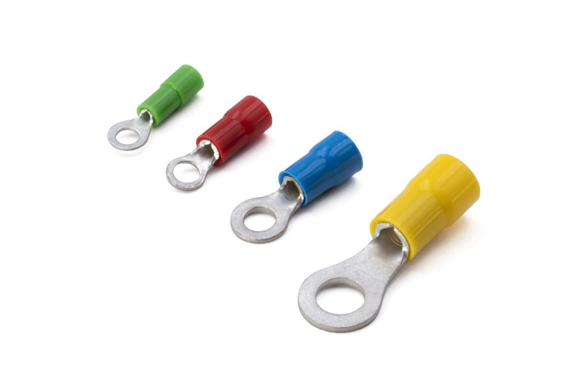 Cembre - Cosse préisolée ronde bleue (1,5 à 2,5 mm²) - Diam. 2 mm