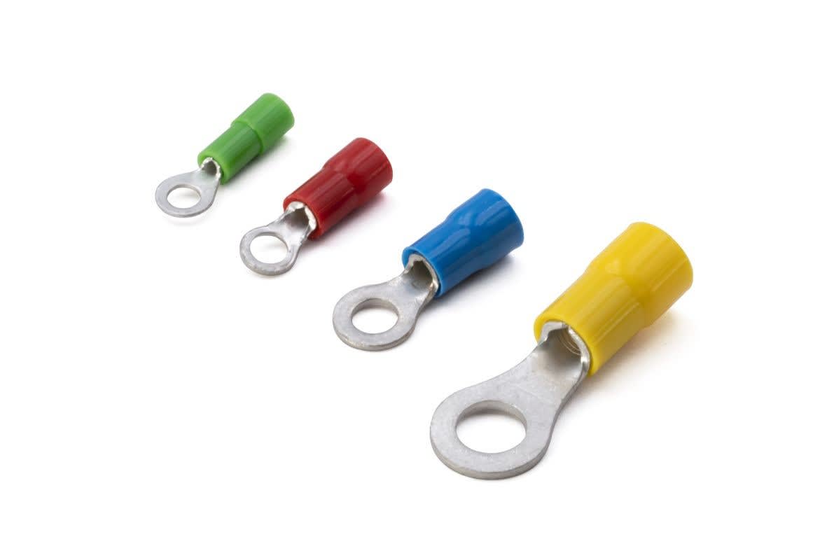 Cembre - Cosse préisolée ronde bleue (1,5 à 2,5 mm²) - Diam. 3 mm