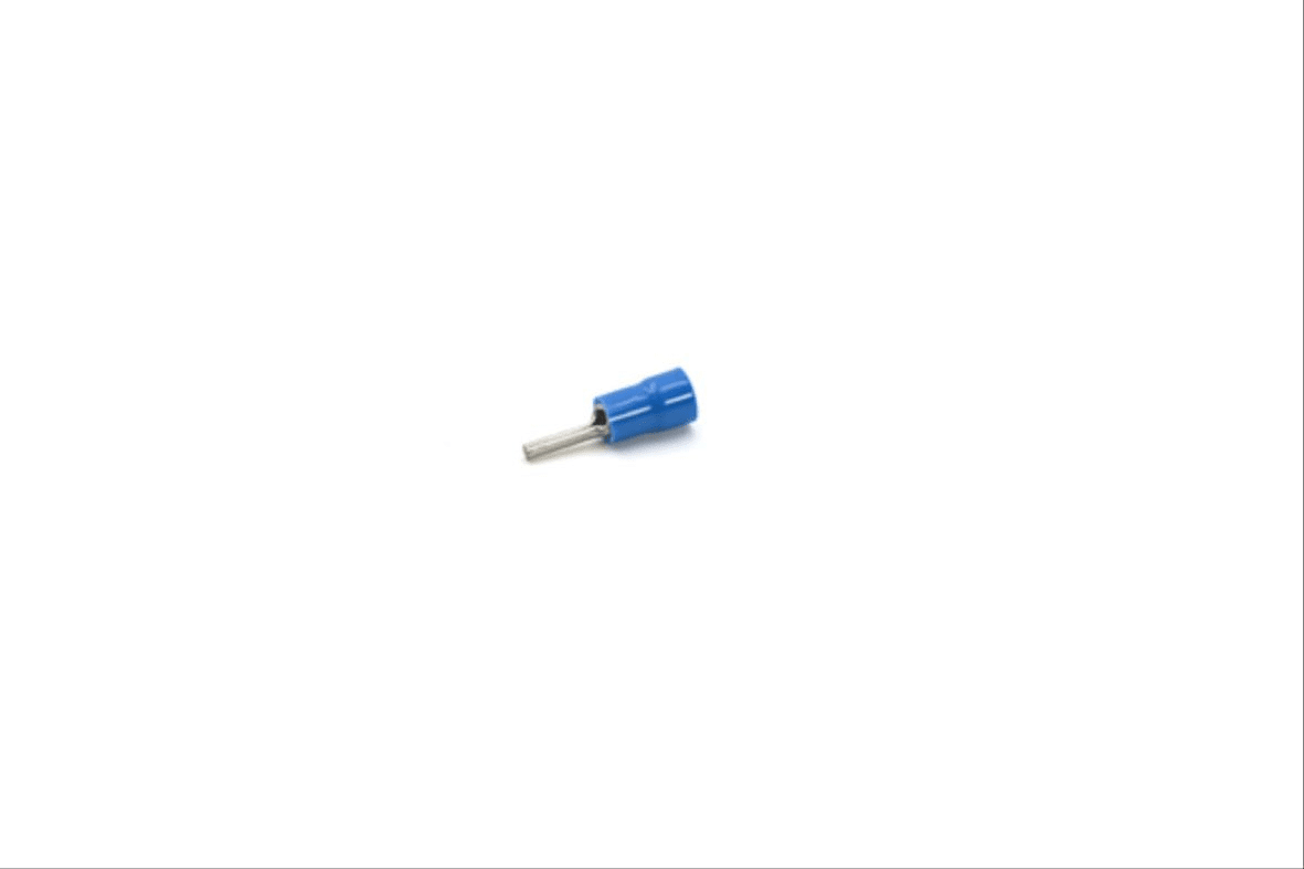 Cembre - Cosse préisolée à embout rond bleue (1,5 à 2,5 mm²) - L 10 mm