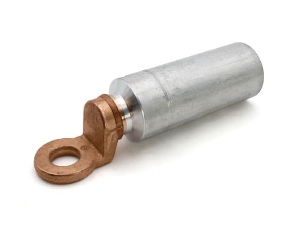 Cembre - Cosse alu-cuivre 10 mm² - Diam.12 mm à fut long (poinçonnage)