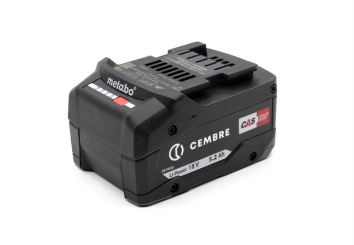 Cembre - Batterie Ni à MH 18V/5,2Ah pour outils électroportatifs Cembre