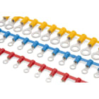 Cembre - Cosse préisolée ronde bleue (1,5 à 2,5 mm²) - Diam. 4 mm en bande