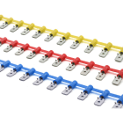 Cembre - Clip partiellement isolé mâle bleu (1,5 à 2,5 mm²) - 6,3 x 0,8 mm en bande