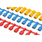 Cembre - Clip complètement isolé femelle bleu (4 à 6 mm²) - 6,3 x 0,8 mm en bande