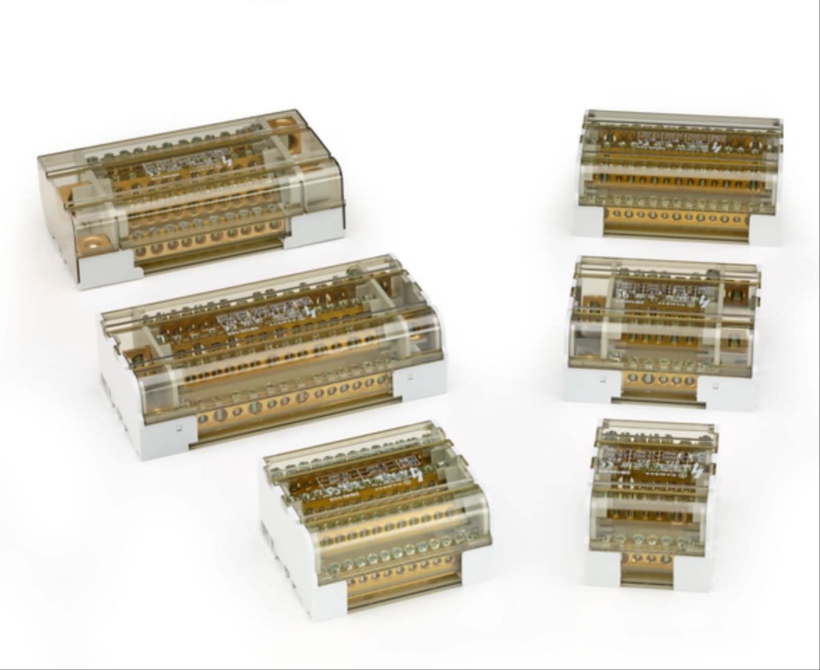 Cembre - Répartiteur tetrapolaire 125A 6 sorties