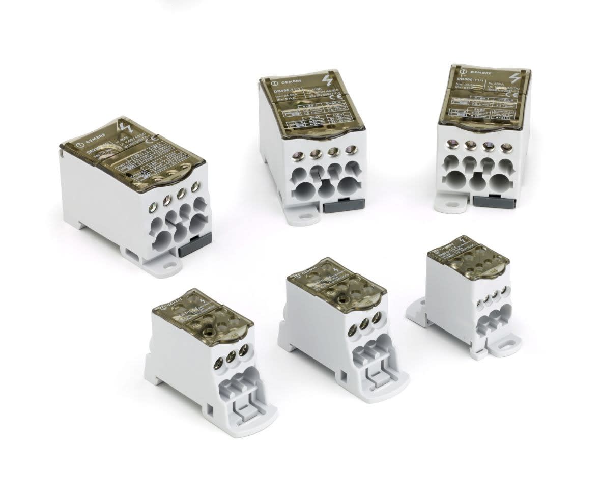 Cembre - Répartiteur unipolaire 125A 7 sorties homologué UL