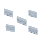 Cembre - Flasque d'extrémité pour bloc de jonction push-in TBP 4 mm² 4 connexions