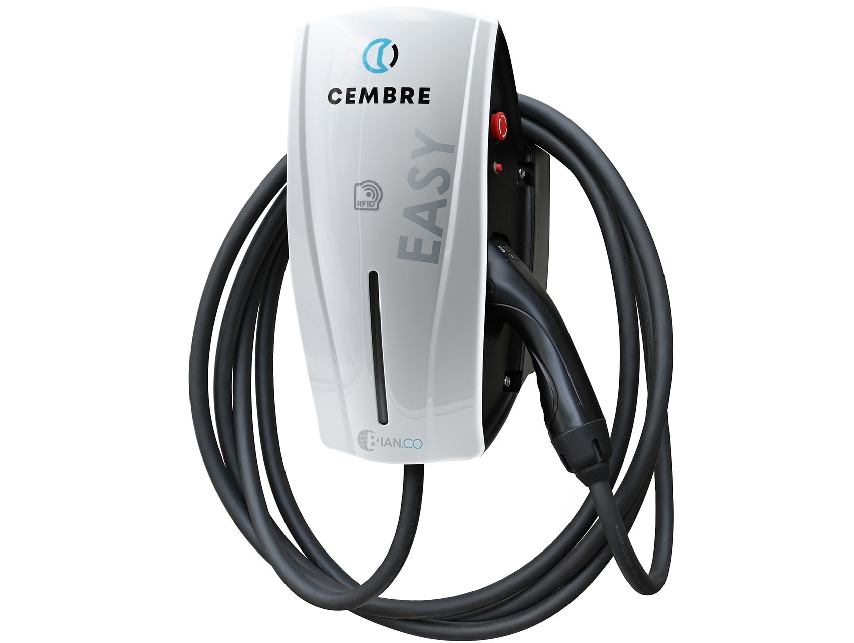 Cembre - Chargeur EV triphasé jusqu'à 22 kW avec connecteur et câble 6 m