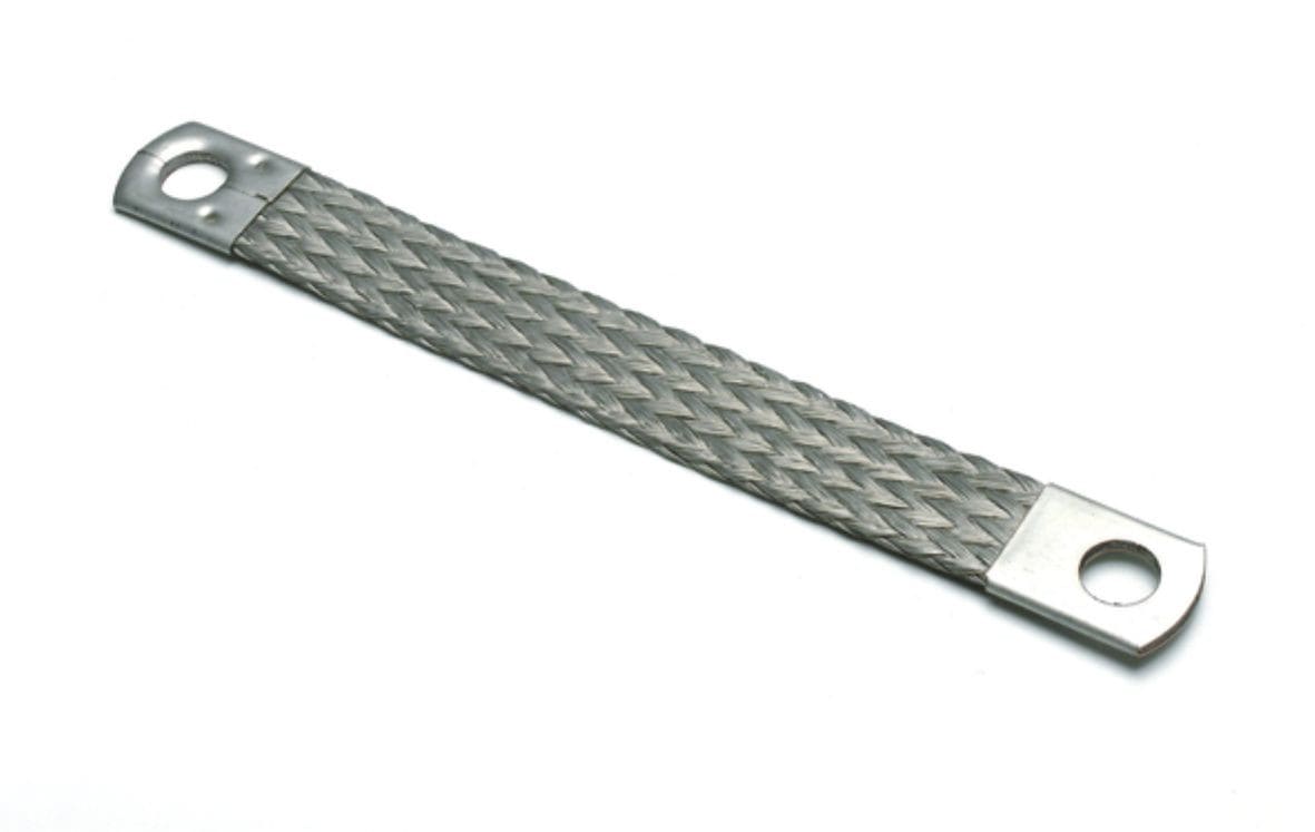 Cembre - Tresse en cuivre étamé 10 mm² longueur 250 mm