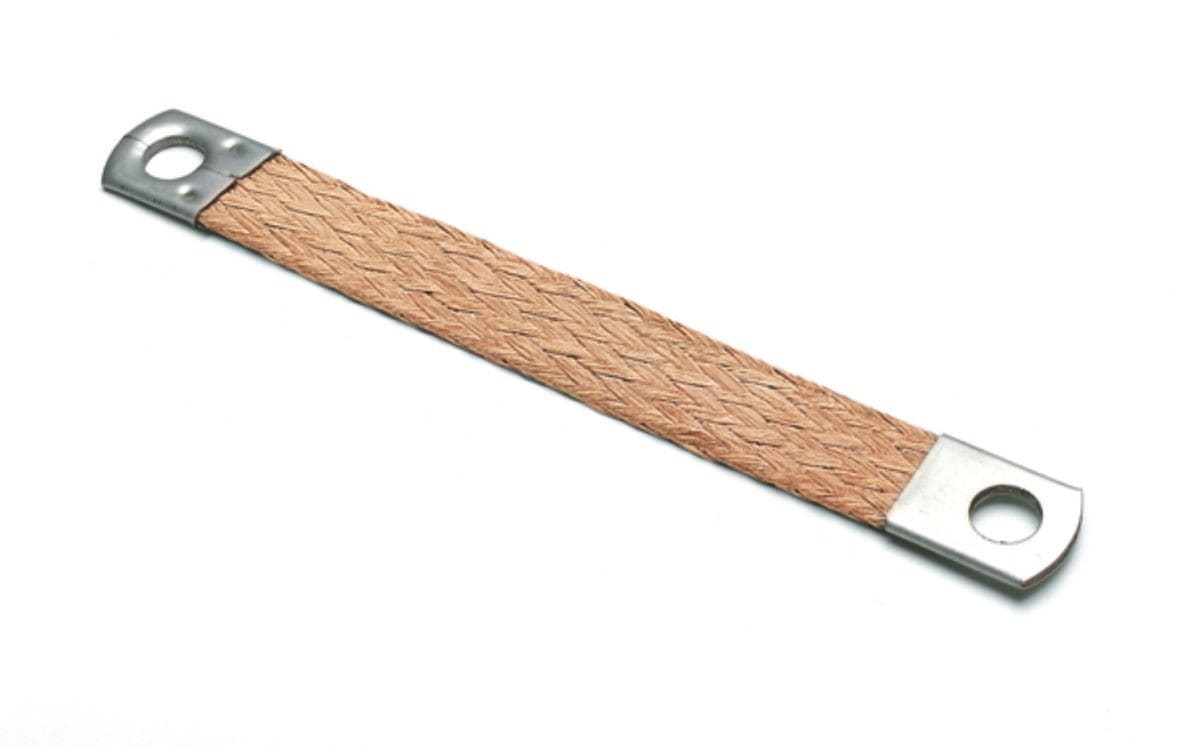 Cembre - Tresse en cuivre nu 16 mm² longueur 570 mm
