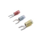 Cembre - Cosse préisolée renforcée fourche jaune (4 à 6 mm²) - Diam. 3,5 mm