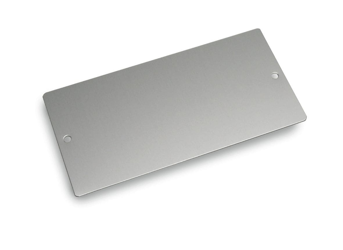 Cembre - Plaque en aluminium à imprimer 70x140 mm