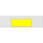 Cembre - Gaine thermo 3:1 à imprimer 12 mm av. rétreint L 50 mm jaune