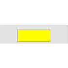Cembre - Gaine thermo 3:1 à imprimer 12 mm av. rétreint L 50 mm jaune
