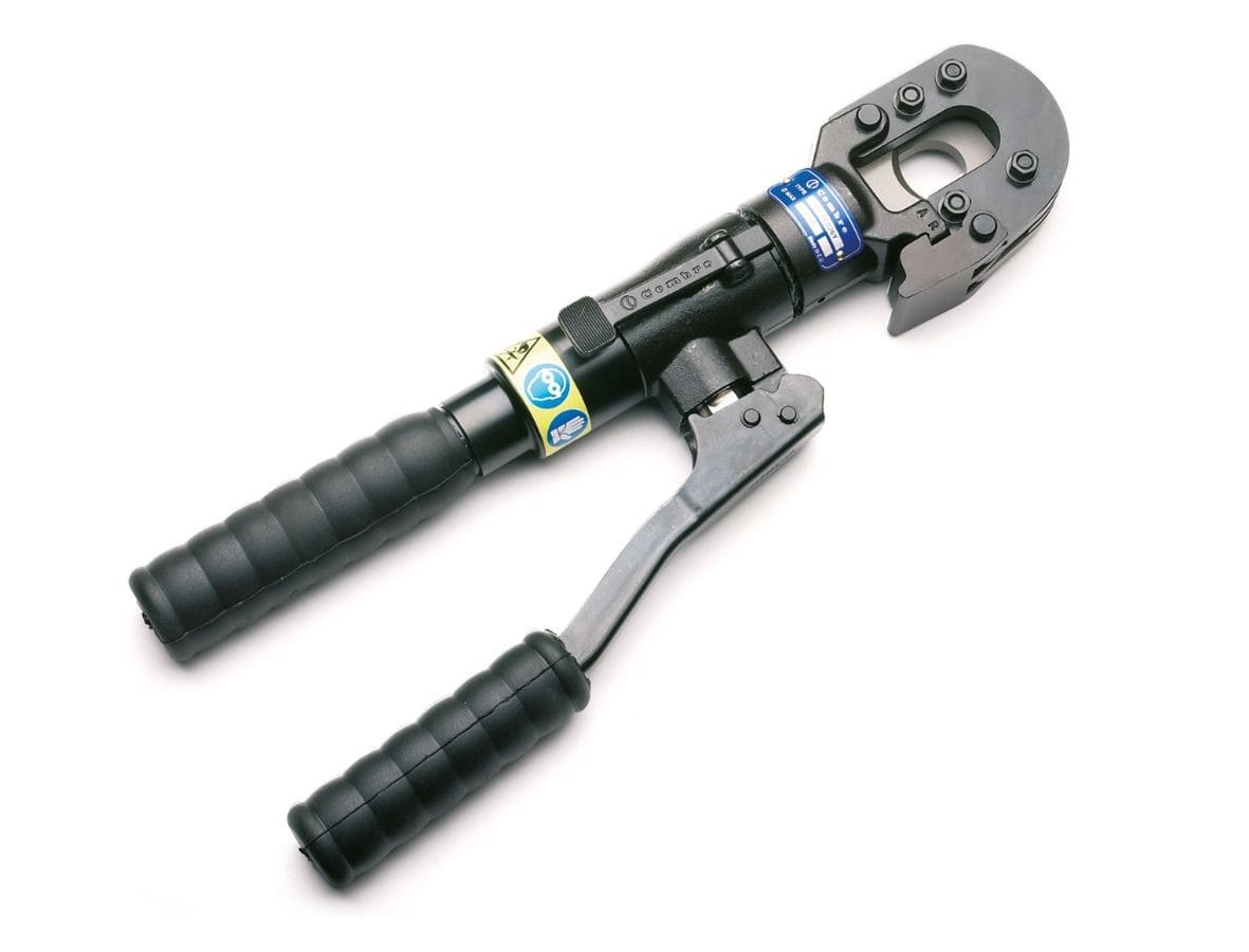 Cembre - Coupe-câble hydraulique manuel cuivre/aluminium/acier Diam. 25 mm maxi