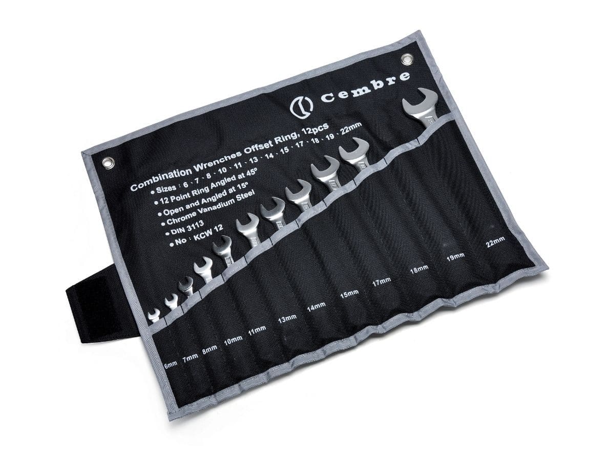 Cembre - Jeu de 12 clés plates 6 à 22 mm
