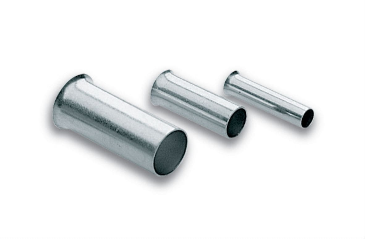 Cembre - Embouts de câblage non isolé 0,5mm² - Longueur 6 mm