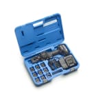 Cembre - Outil de sertissage sur batt. avec coffret, chargeur, 2 batt et 12 matrices