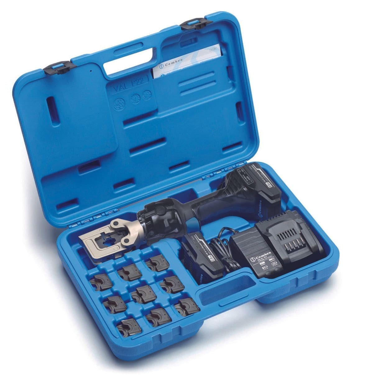 Cembre - Kit outil de sertissage sur batterie B500ND avec 8 matrices hexagonales ME