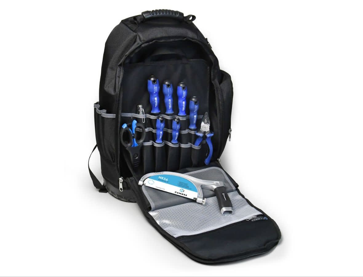 Cembre - Sac à dos équipé d'une sélection de 10 outils