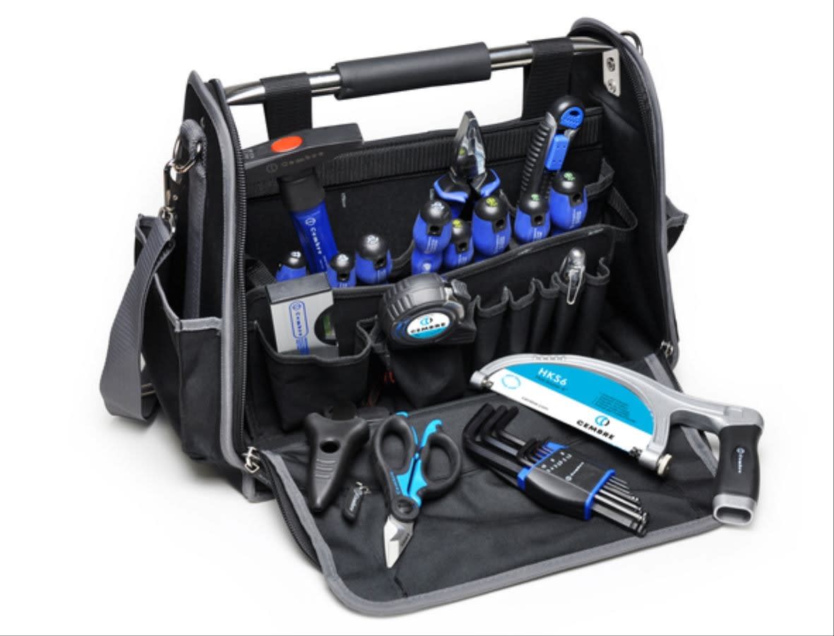 Cembre - Sacoche à outils tissus équipée de 17 outils