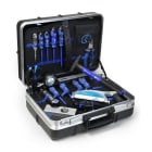Cembre - Valise d'outils aluminium équipée de 17 outils