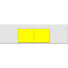Cembre - Gaine thermo 3:1 à imprimer 12,7 mm av. rétreint L 25 mm jaune