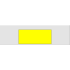 Cembre - Gaine thermo 3:1 à imprimer 12,7 mm av. rétreint L 50 mm jaune