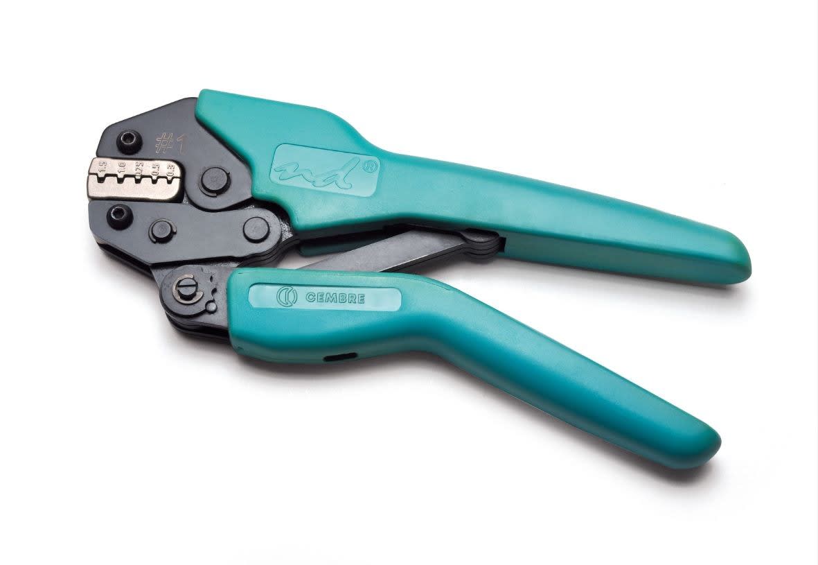 Cembre - Pince a sertir les embouts de câblage (0,3 à 1,5 mm²)