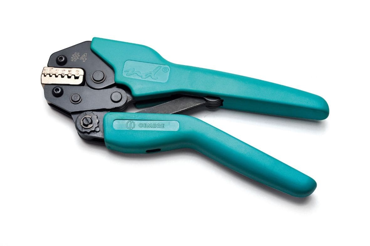 Cembre - Pince a sertir les embouts de câblage (0,5 à 4 mm²)