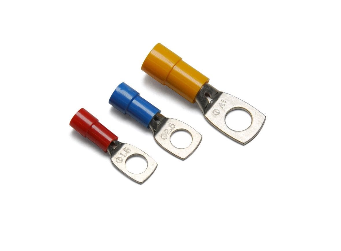 Cembre - Cosse tubulaire préisolée rouge 0,25 à 1,5 mm - Diamètre 4 mm