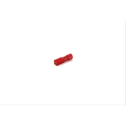 Cembre - Clip femelle complètement isolé rouge (0,25 à 1,5 mm²) - 2,8 X 0,8 mm