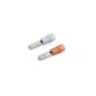 Cembre - Clip mâle rond renforcé rouge (0,25 à 1,5 mm²) - Diam. 4 mm