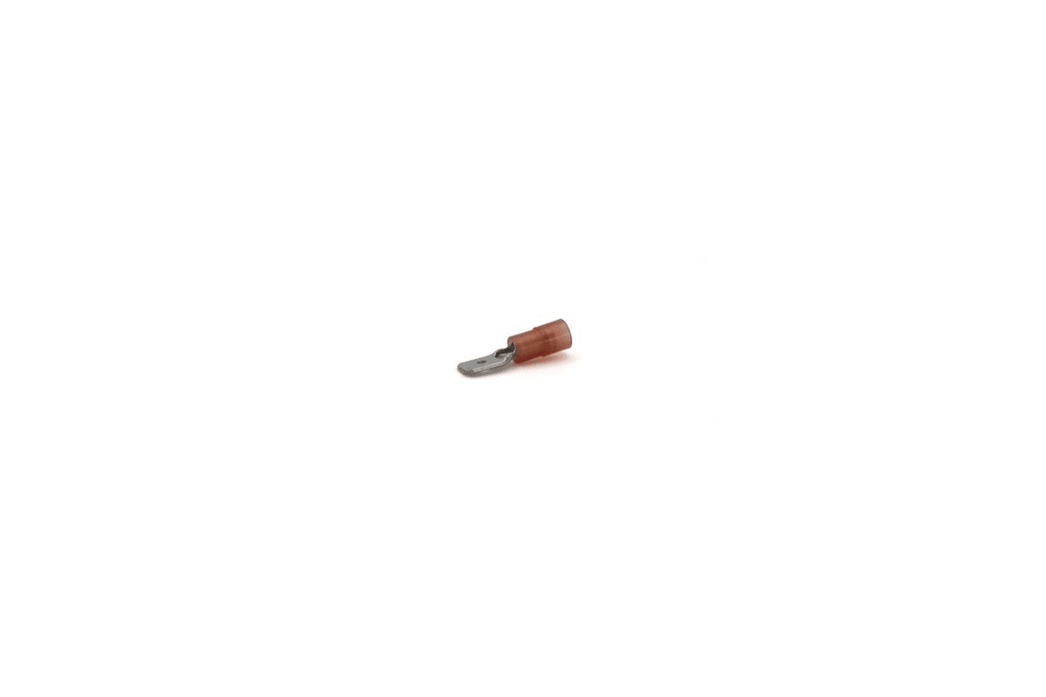 Cembre - Clip partiellement isolé mâle rouge renforcé (0,25 à 1,5 mm²) - 6,3 x 0,8 mm