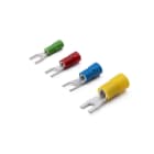 Cembre - Cosse préisolée fourche rouge (0,25 à 1,5 mm²) - Diam. 6 mm