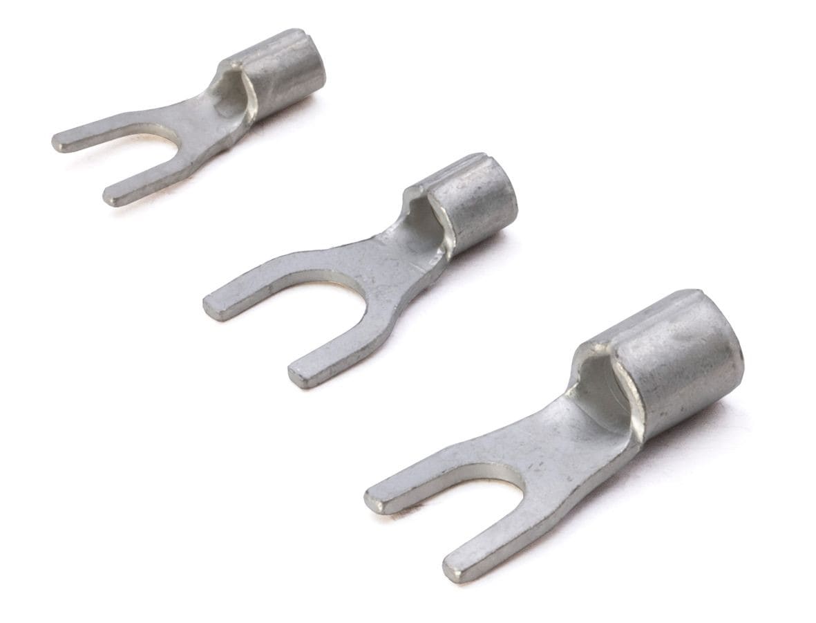 Cembre - Cosse nue roulée à brasée fourche 1,5 à 2,5 mm² - Diam. 6 mm