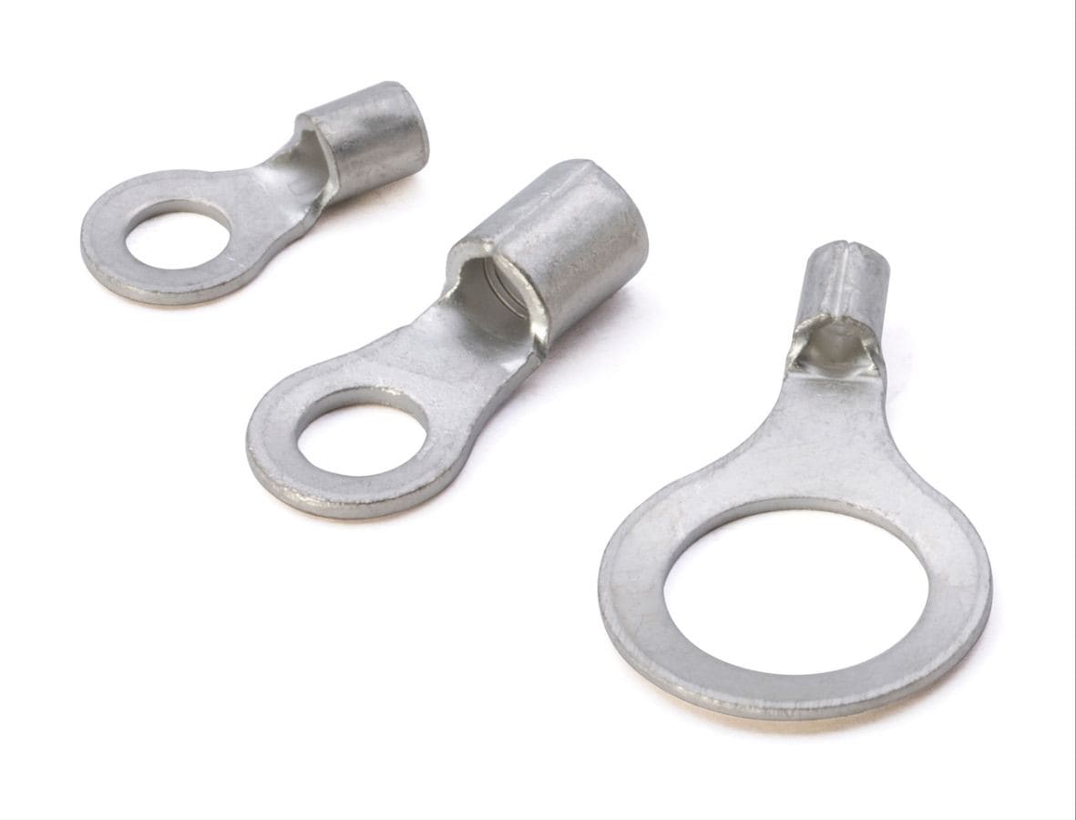 Cembre - Cosse nue roulée à brasée ronde 4 à 6 mm² - Diam. 10 mm