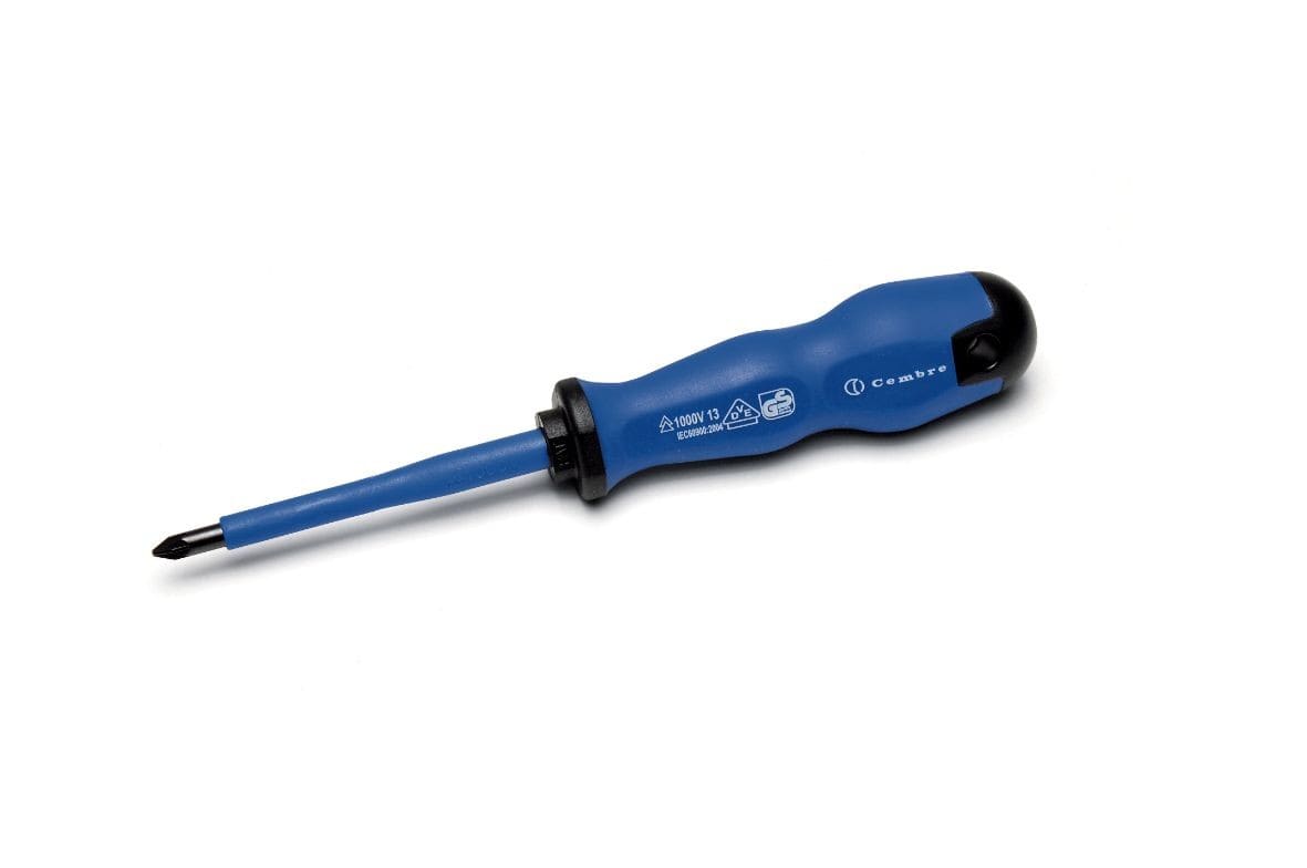 Cembre - Tournevis isolé 1000V cruciforme PZ0